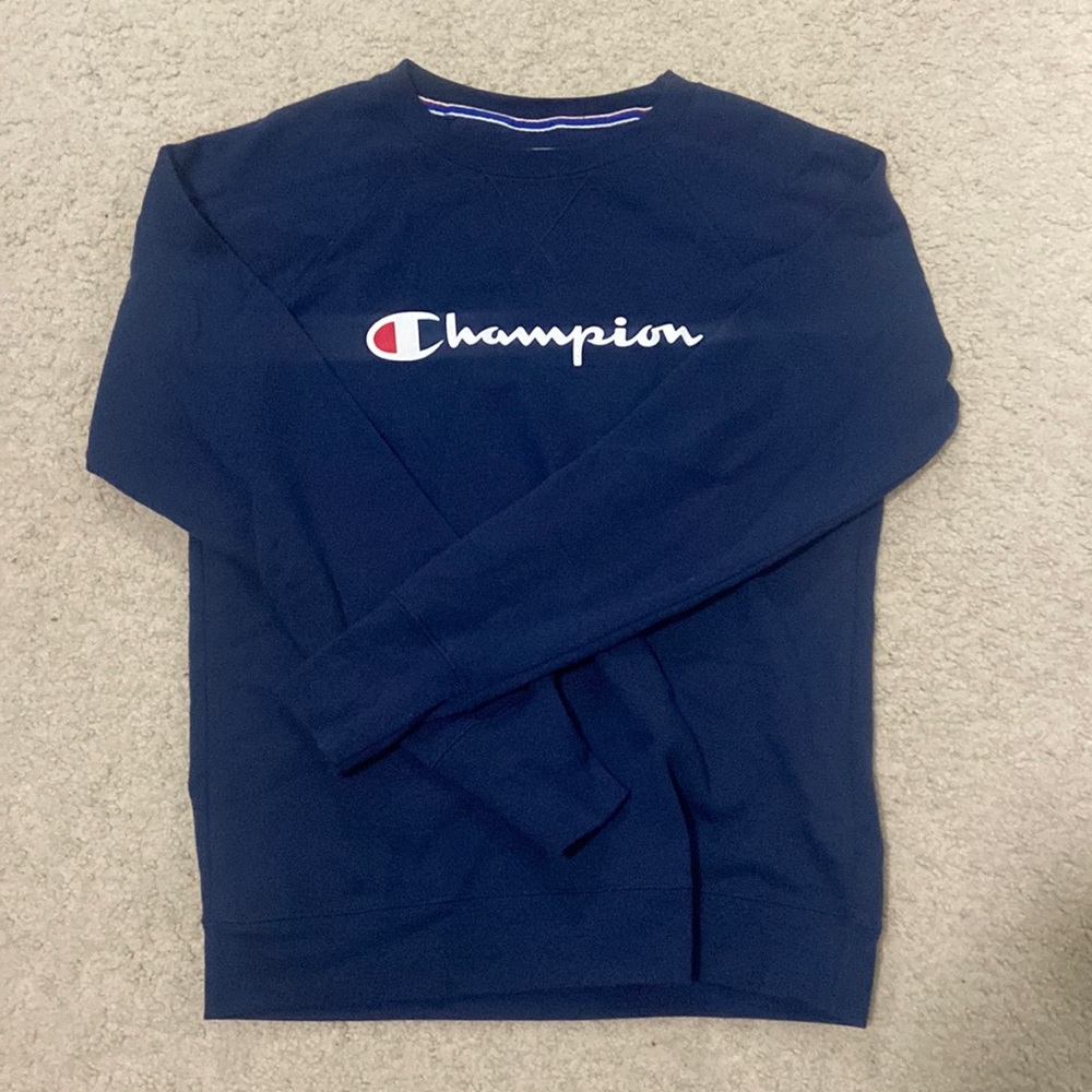 Champion Medium Navy Blue Sweatshirt